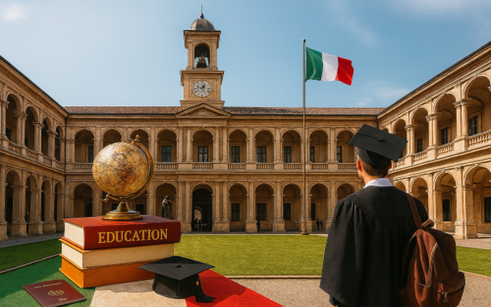 بورسیه فول فاند ایتالیا ۲۰۲۶: پوشش کامل هزینههای زندگی و تحصیل تا ۹۰۰ یورو ماهانه